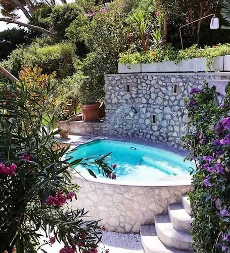 Tenuta Saracena Capri, Private Front Estate With Panoramic Pool וילה *
