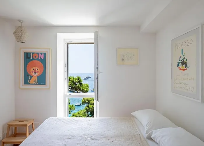 Villa Tenuta Saracena Capri, Private Front Estate With Panoramic Pool Capri