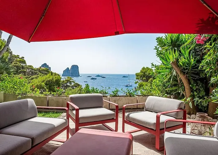 Tenuta Saracena Capri, Private Front Estate With Panoramic Pool *