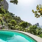Tenuta Saracena Capri, Private Front Estate With Panoramic Pool Villa Capri