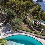 Tenuta Saracena Capri, Private Front Estate With Panoramic Pool Villa Capri