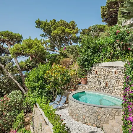 Tenuta Saracena Capri, Private Front Estate With Panoramic Pool Villa Capri