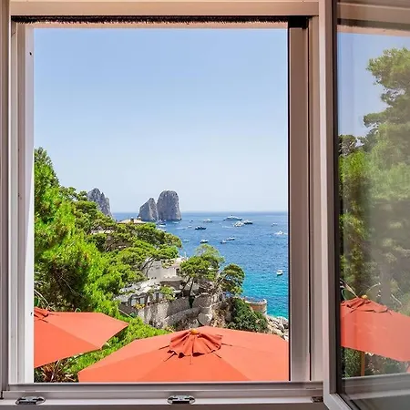 Tenuta Saracena Capri, Private Front Estate With Panoramic Pool * Capri