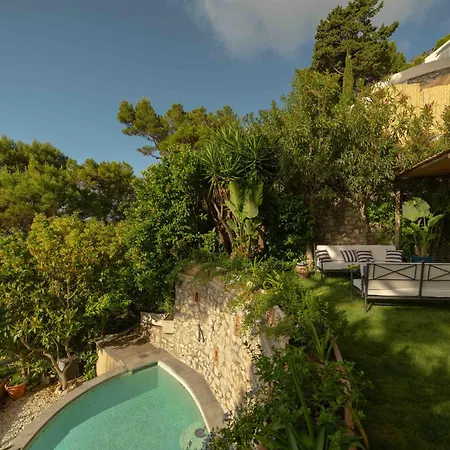 Tenuta Saracena Capri, Private Front Estate With Panoramic Pool Vila Capri