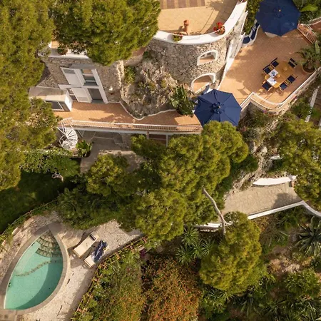 Tenuta Saracena Capri, Private Front Estate With Panoramic Pool Vila *