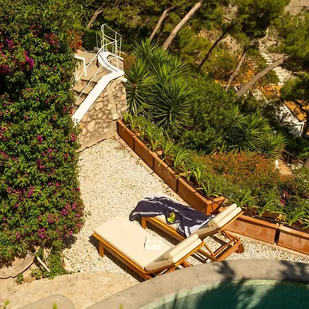 Vila Tenuta Saracena Capri, Private Front Estate With Panoramic Pool *