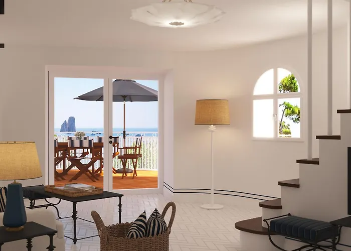 Tenuta Saracena Capri, Private Front Estate With Panoramic Pool Vila Capri