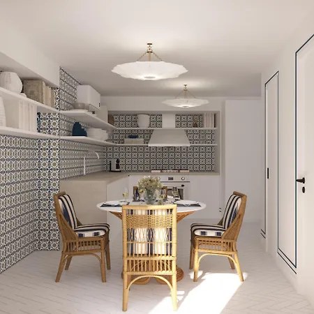别墅 Tenuta Saracena Capri, Private Front Estate With Panoramic Pool 卡普里